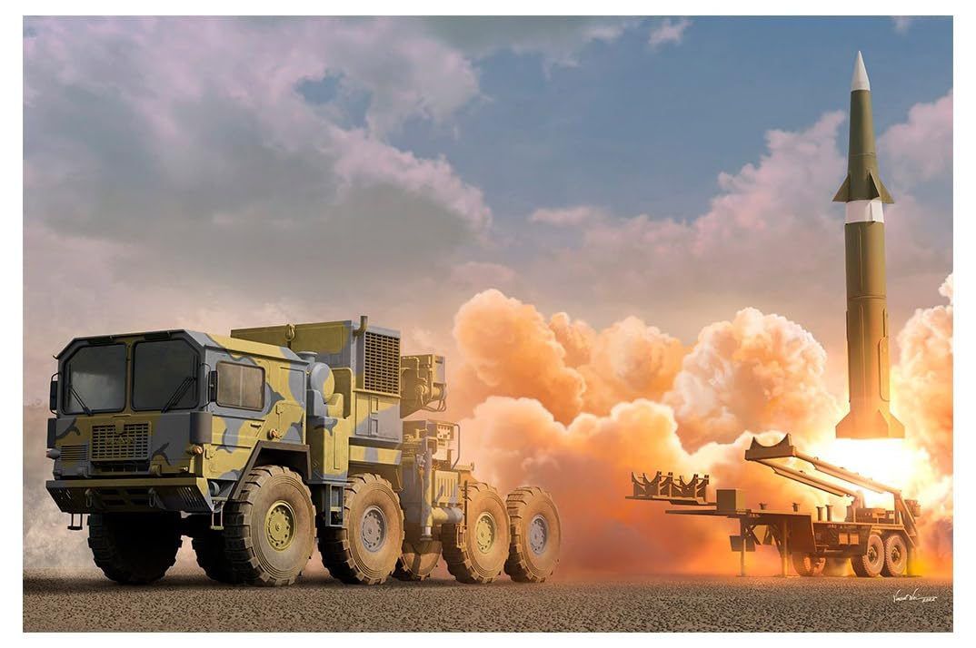 I Love Kit US Army M1001 Launch Pad Trailer with Pershing 2 Missile Plastic Model ILK63527 1/35 Tractor/M790
I Love Kit US Army M1001 Launch Pad Trailer with Pershing 2 Missile Plastic Model ILK63527 1/35 Tractor/M790