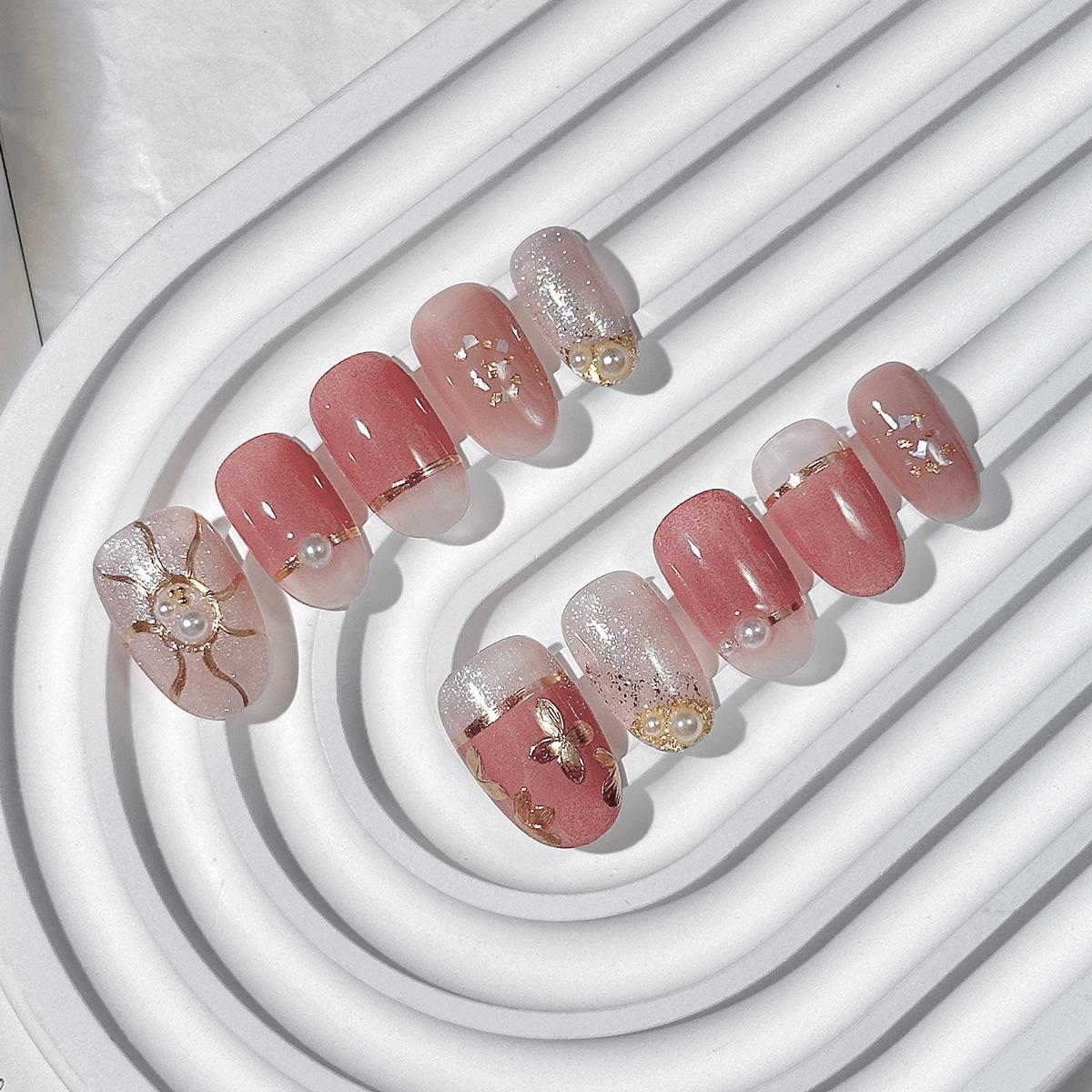 Hand-Painted Medium-Long Wearable Nail Art Patches: Elegantly Designed for a High-End, Chic Look
Hand-Painted Medium-Long Wearable Nail Art Patches: Elegantly Designed for a High-End, Chic Look