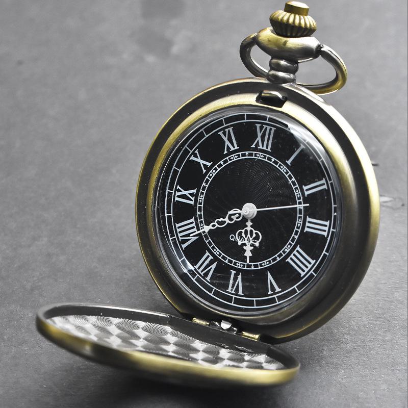 Персонализированные черные карманные часы в стиле ретро с римскими цифрами и цветочным дизайном
Персонализированные черные карманные часы в стиле ретро с римскими цифрами и цветочным дизайном