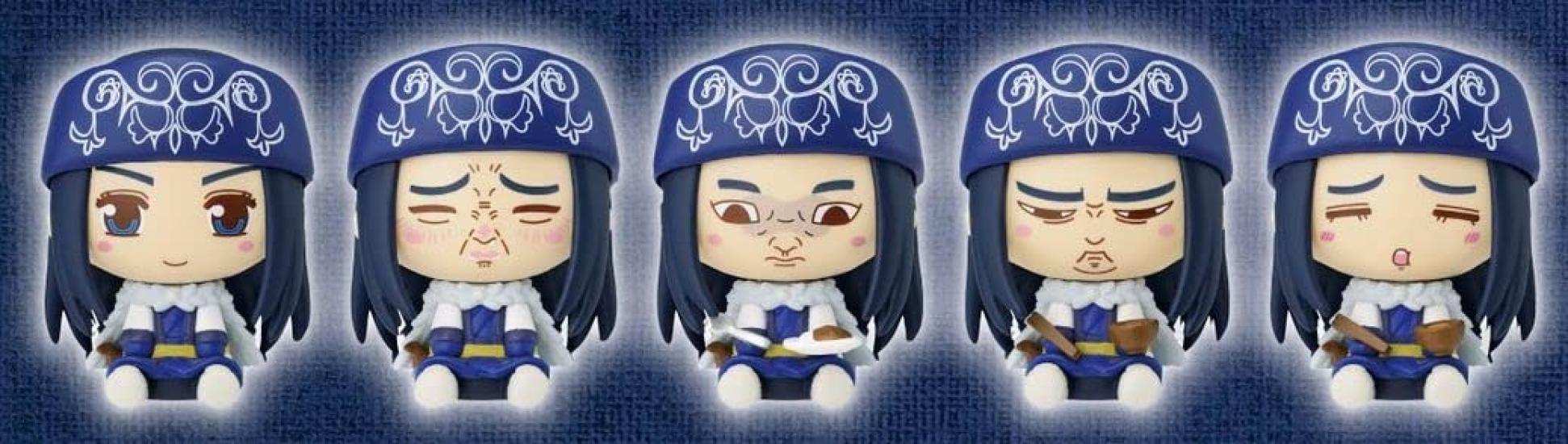 Ichiban Kuji Golden Kamuy Live and Shine G Prize Фигурка Chokonokko Асирпа-сан Все 5 типов Набор
Ichiban Kuji Golden Kamuy Live and Shine G Prize Фигурка Chokonokko Асирпа-сан Все 5 типов Набор