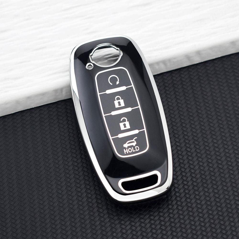 4 Buttons Premium TPU Remote Key Fob Protective Cover for Nissan Altima X-trail T33 Qashqai J12 Ariya Teana 2022-2026 Keychain
4 Buttons Premium TPU Remote Key Fob Protective Cover for Nissan Altima X-trail T33 Qashqai J12 Ariya Teana 2022-2026 Keychain