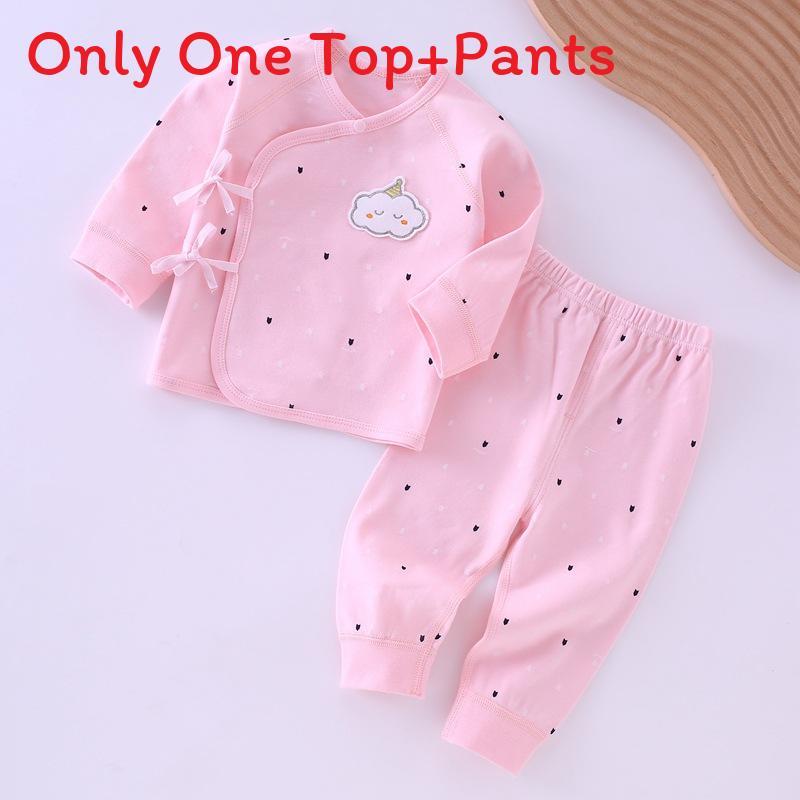 Newborn Baby Cotton Pajama Set With Tie Closure For Infant Sleepwear 66cm рожевий
Newborn Baby Cotton Pajama Set With Tie Closure For Infant Sleepwear 66cm рожевий