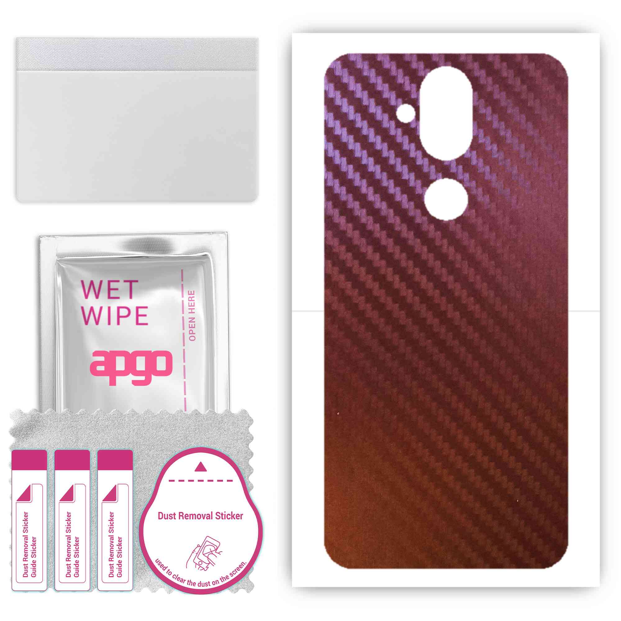 apgo skin sticker film foil vinyl for the BACK compatible with Nokia 8.1 (Nokia X7), scratch-resistant, easy to install - Carbon Chameleon CAKA5
apgo skin sticker film foil vinyl for the BACK compatible with Nokia 8.1 (Nokia X7), scratch-resistant, easy to install - Carbon Chameleon CAKA5