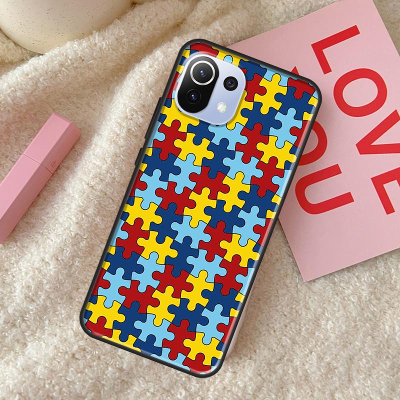 Autism Support Puzzle Case For POCO X5 X3 X4 F5 Pro F3 F4 GT C40 M5s Phone Cover For Xiaomi 13 11T 12T Pro 12 Lite Mi 12
Autism Support Puzzle Case For POCO X5 X3 X4 F5 Pro F3 F4 GT C40 M5s Phone Cover For Xiaomi 13 11T 12T Pro 12 Lite Mi 12