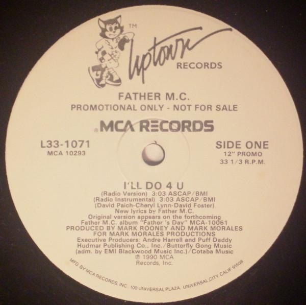 12inch Record FATHER MC - I ll Do 4 U L331071PROMO Uptown Records 1990 Japan Rap & Hip-Hop/R&B Used
12inch Record FATHER MC - I ll Do 4 U L331071PROMO Uptown Records 1990 Japan Rap & Hip-Hop/R&B Used