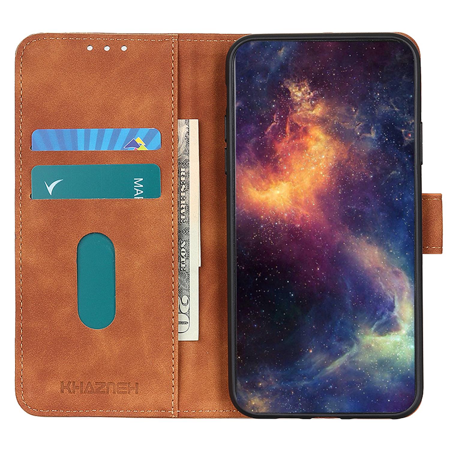 KHAZNEH For Motorola Moto E14 4G/G04 4G/G04s 4G/G24 4G Cell Phone Cases Retro PU Leather Fall-Proof Cover Brown
KHAZNEH For Motorola Moto E14 4G/G04 4G/G04s 4G/G24 4G Cell Phone Cases Retro PU Leather Fall-Proof Cover Brown