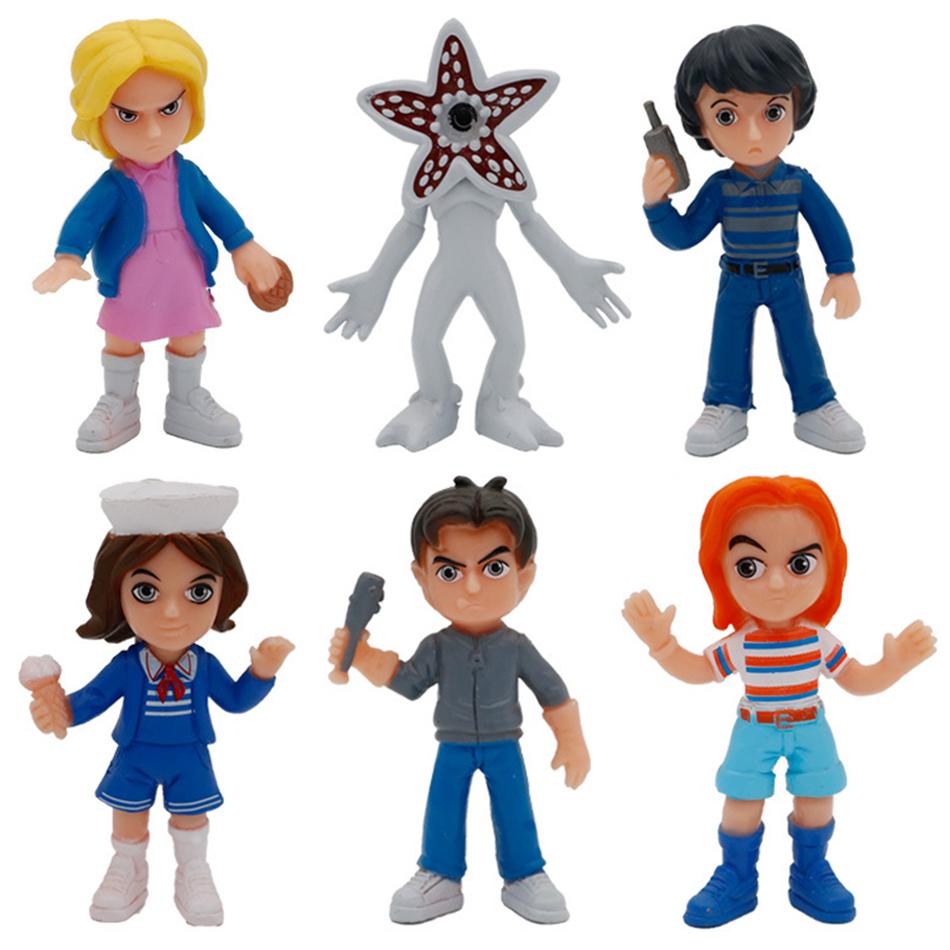 6PCS Cartoon Game Characters Figure Toys Cute Eleven Demogorgon Dolls Kids Baby Gifts For Children Boys Halloween Girls
6PCS Cartoon Game Characters Figure Toys Cute Eleven Demogorgon Dolls Kids Baby Gifts For Children Boys Halloween Girls
