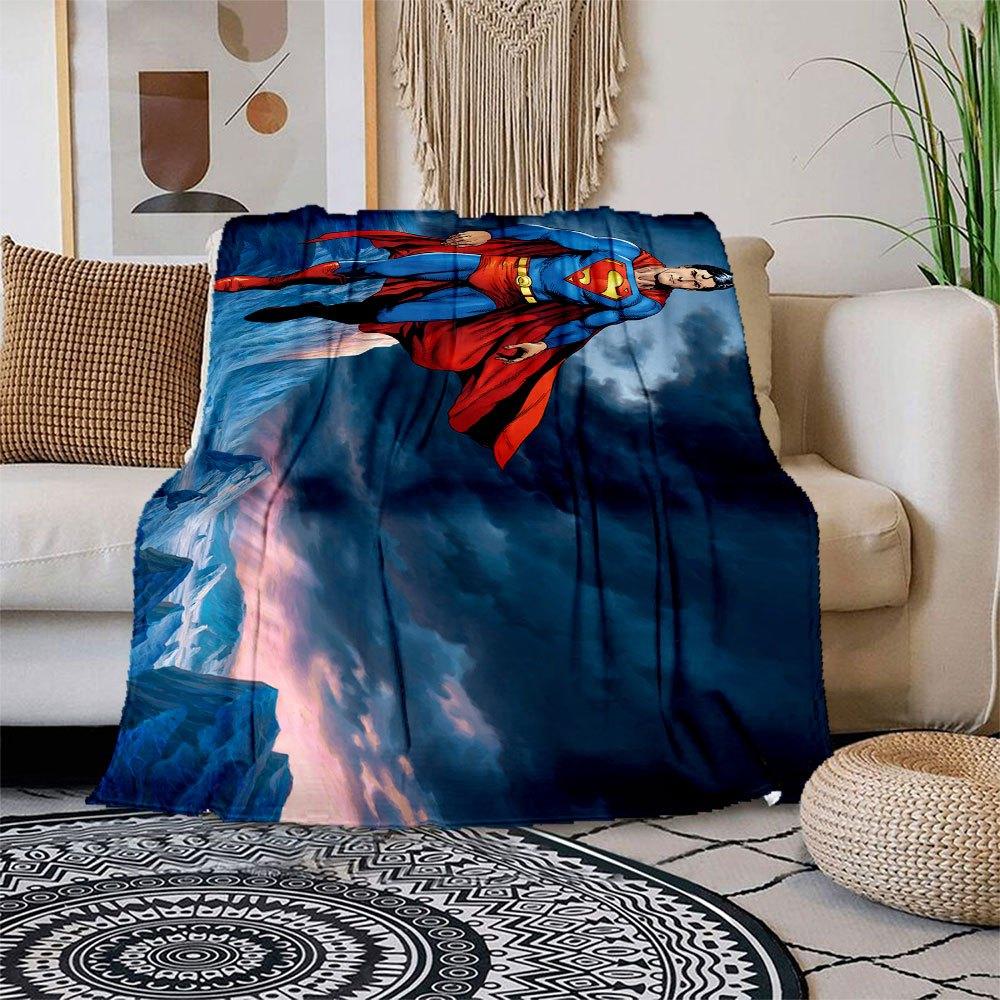 Superman Flying in Stormy Sky PosterBlanket Flannel Throw Blanket for Sofa, Bed, Travel, Camping, Office, Couch, Chair 80cm×120cm
Superman Flying in Stormy Sky PosterBlanket Flannel Throw Blanket for Sofa, Bed, Travel, Camping, Office, Couch, Chair 80cm×120cm