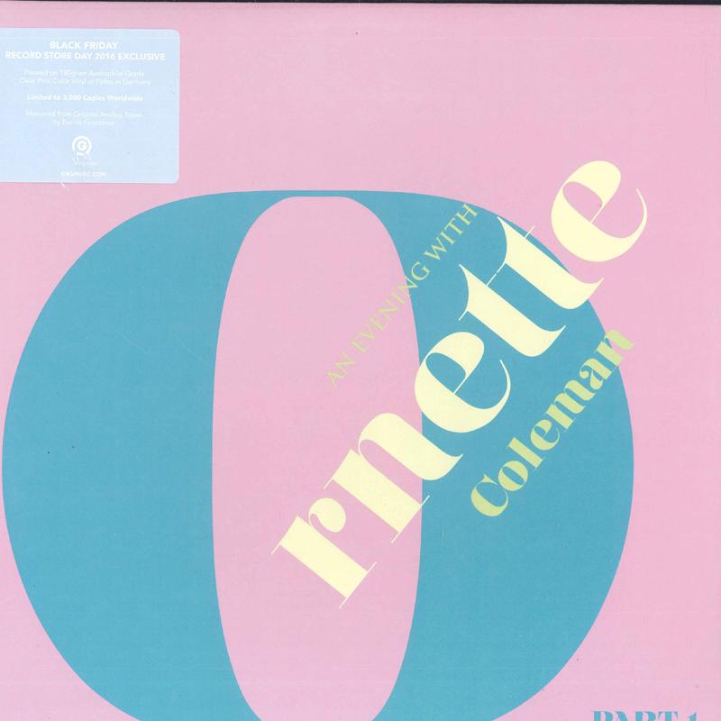 LP Record ORNETTE COLEMAN - An Evening With Ornette Coleman, Pa ORGM2074 ORG Music 2016 US Jazz
LP Record ORNETTE COLEMAN - An Evening With Ornette Coleman, Pa ORGM2074 ORG Music 2016 US Jazz