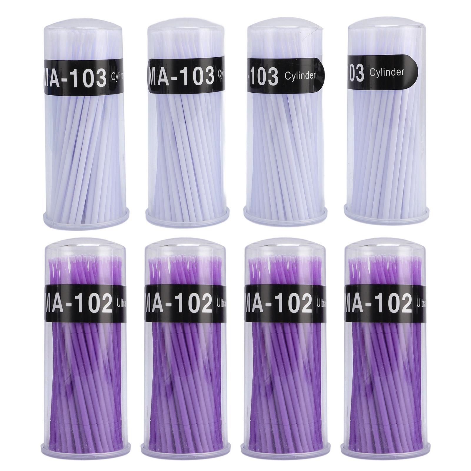 400pcs Micro Applicator Brushes Portable Micro Swabs Bendable Applicator Wands for Home Purple
400pcs Micro Applicator Brushes Portable Micro Swabs Bendable Applicator Wands for Home Purple