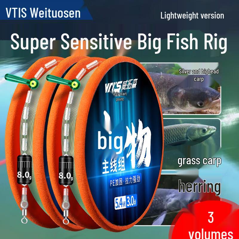 Weituoson Big Game Fishing Main Line Set
Weituoson Big Game Fishing Main Line Set