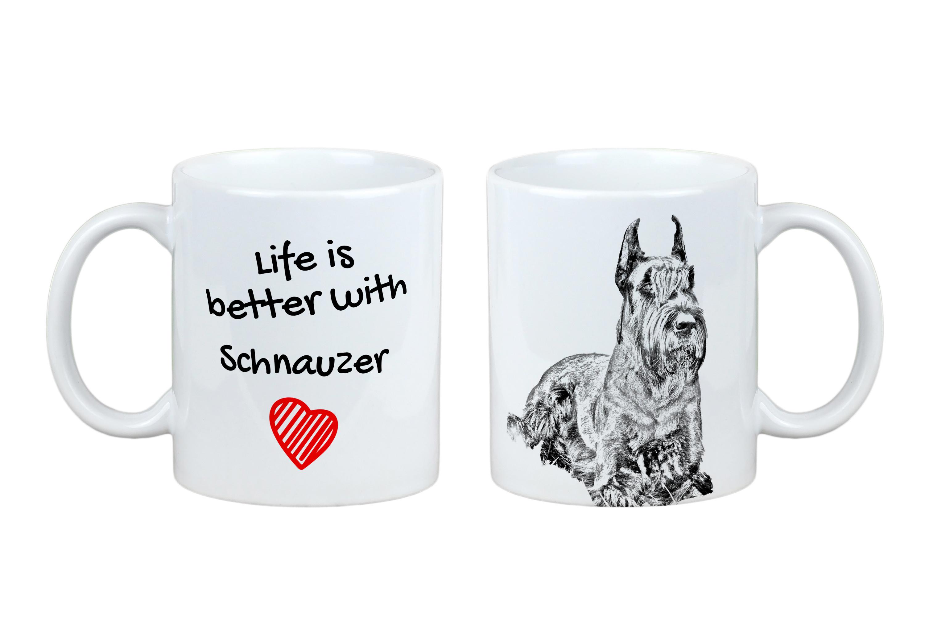 Schnauzer I - cup with a dog, cup with a photo, personalized gift from the Art-Dog brand білий
Schnauzer I - cup with a dog, cup with a photo, personalized gift from the Art-Dog brand білий