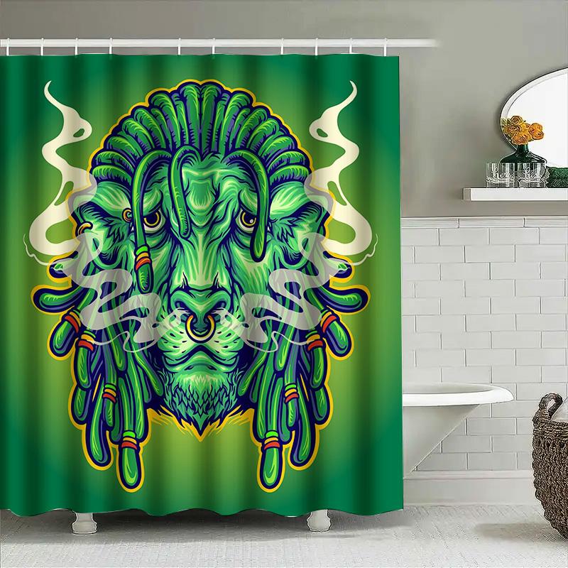 Tuniu Dreadlock Jah Rastafari Shower Curtain Cool Wall Art Psychedelic Retro Vibes Gift For Him Her W60H190(CM)-1 Pcs
Tuniu Dreadlock Jah Rastafari Shower Curtain Cool Wall Art Psychedelic Retro Vibes Gift For Him Her W60H190(CM)-1 Pcs