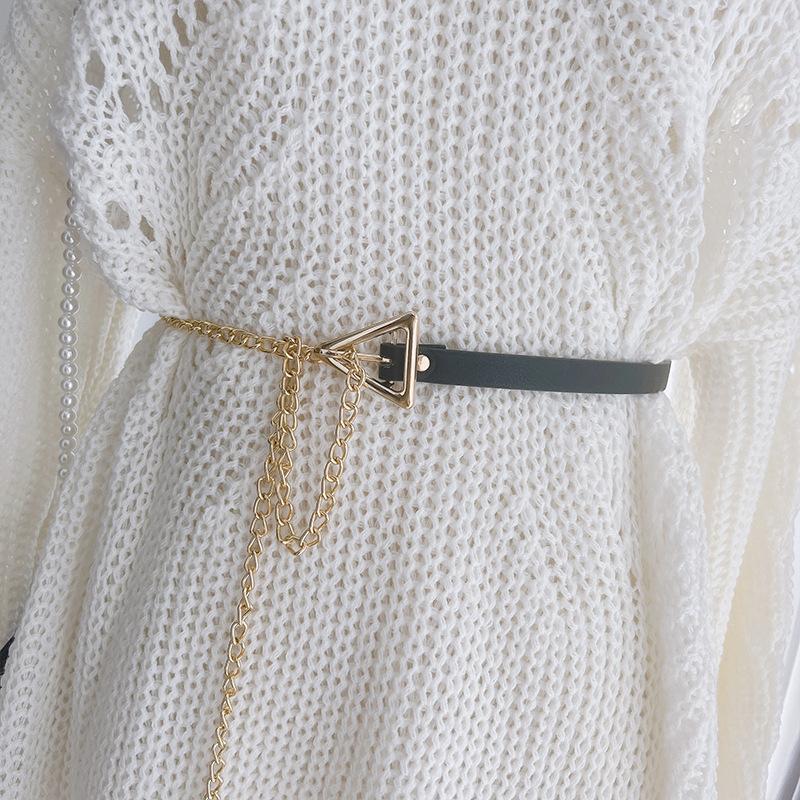 Fine Belt Women S Sweater Chain Trendy Decorative Suit With Skirt Coat Metal Waist Chain чорний
Fine Belt Women S Sweater Chain Trendy Decorative Suit With Skirt Coat Metal Waist Chain чорний