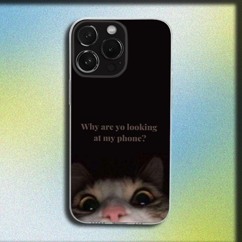 Dont Touch My Phone Cat Phone Case For iPhone 16,15,14,13,12,11 Plus,Pro,Max,XR,XS,X,Plus,SE,Mini Transparent Soft Cover iPhone11PROMAX
Dont Touch My Phone Cat Phone Case For iPhone 16,15,14,13,12,11 Plus,Pro,Max,XR,XS,X,Plus,SE,Mini Transparent Soft Cover iPhone11PROMAX