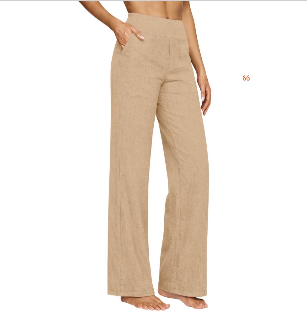 2026 Women s Cotton Linen High Waist Wide Leg Pants - European & American Style, Spring/Summer, Loose Casual Fit 2XL абрикосовий
2026 Women s Cotton Linen High Waist Wide Leg Pants - European & American Style, Spring/Summer, Loose Casual Fit 2XL абрикосовий