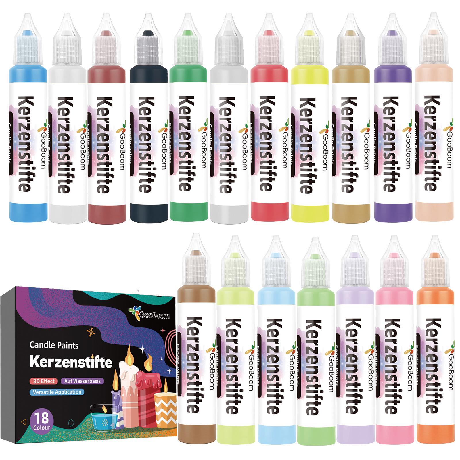 DIY Children s 3D Window Painting and Hand-painted Candle Pen Set - 18 Colors 15ml
DIY Children s 3D Window Painting and Hand-painted Candle Pen Set - 18 Colors 15ml
