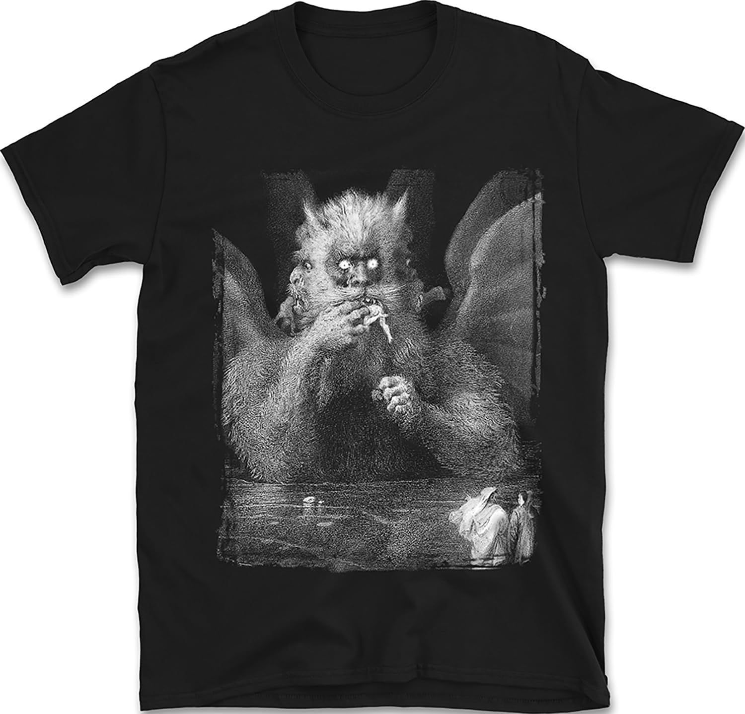 Lucifero Francesco Scaramuzza T-Shirt | Divine Comedy Inspired Classic Art Tee | 19th Century Italian Masterpiece Shirt 5XL різнокольоровий
Lucifero Francesco Scaramuzza T-Shirt | Divine Comedy Inspired Classic Art Tee | 19th Century Italian Masterpiece Shirt 5XL різнокольоровий