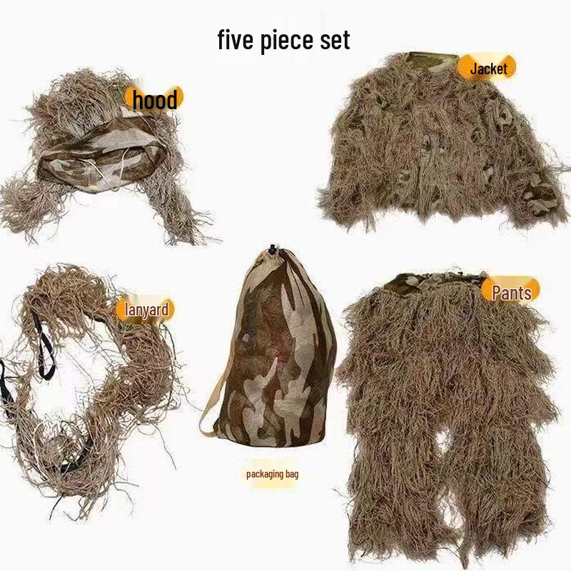 Tactical Ghillie Suit Camouflage Uniform
Tactical Ghillie Suit Camouflage Uniform