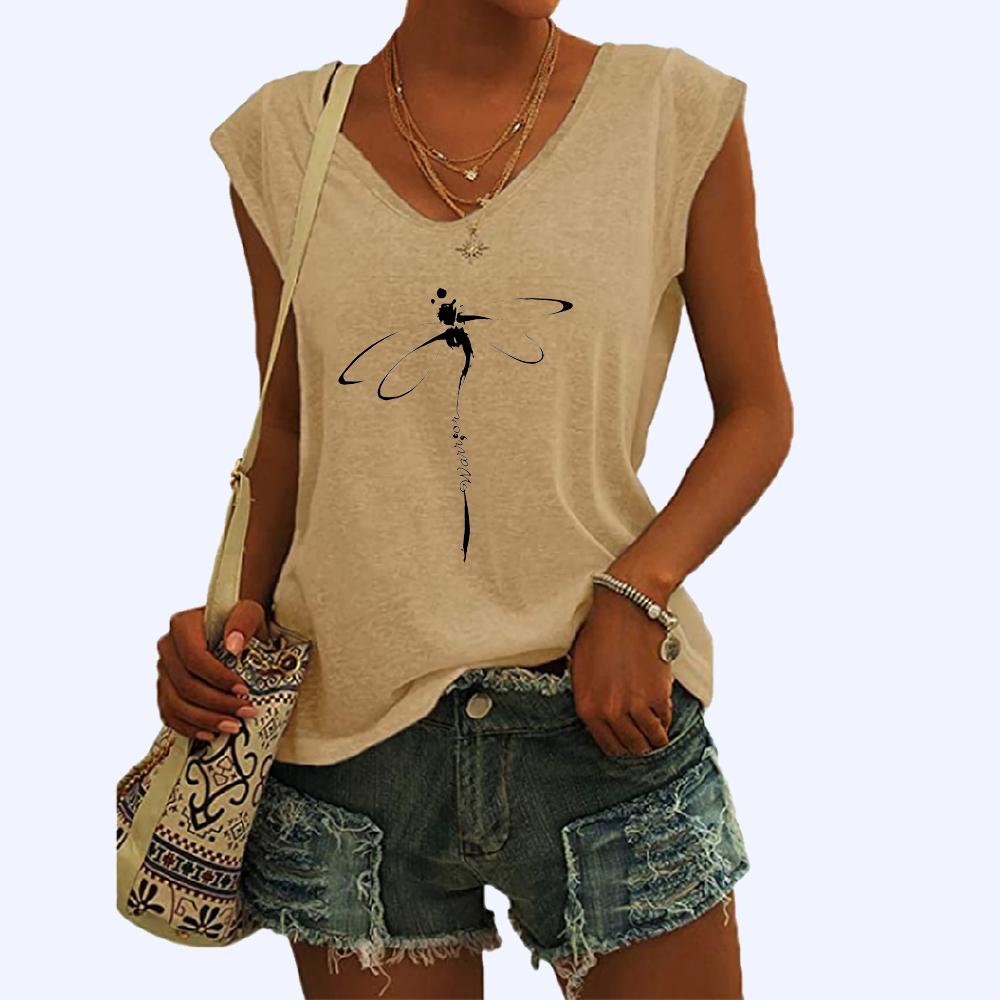 Женский повседневный топ без рукавов с v-образным вырезом, женская мода, летний жилет с принтом, рубашка, женский пуловер, майка 2XL хаки
Женский повседневный топ без рукавов с v-образным вырезом, женская мода, летний жилет с принтом, рубашка, женский пуловер, майка 2XL хаки