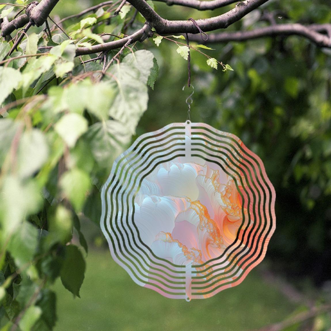 10 Inch Hanging Wind Chime Unique Artistic Design for Balcony and Courtyard Decoration 360 Rotating Hook Dynamic and Smart Gift for Spring and Summer 01A
10 Inch Hanging Wind Chime Unique Artistic Design for Balcony and Courtyard Decoration 360 Rotating Hook Dynamic and Smart Gift for Spring and Summer 01A