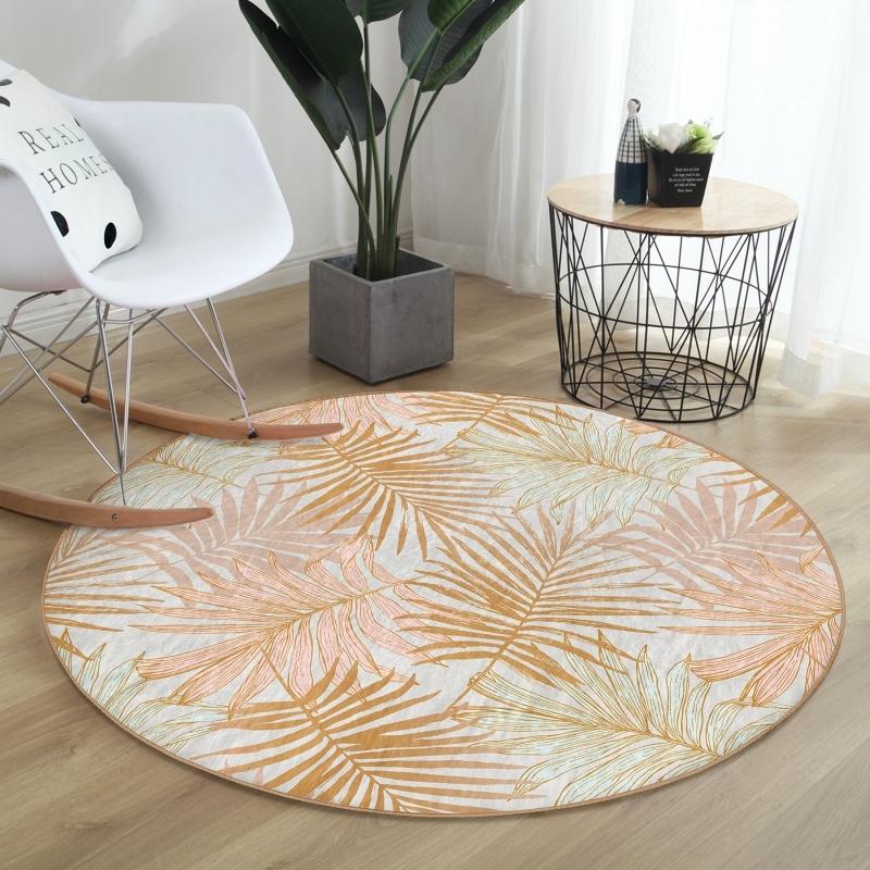 Deymend Gold Drawing Leaf Patterned Специальный дизайн Золотой кухонный моющийся нескользящий круглый ковер
Deymend Gold Drawing Leaf Patterned Специальный дизайн Золотой кухонный моющийся нескользящий круглый ковер