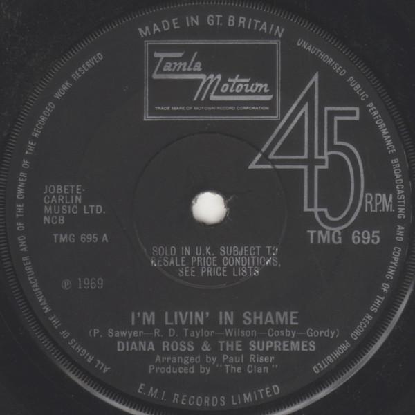 7-дюймовая пластинка SUPREMES Im Livin In Shame TMG695 Tamla Motown 1969 UK SoulFunk Б/у
7-дюймовая пластинка SUPREMES Im Livin In Shame TMG695 Tamla Motown 1969 UK SoulFunk Б/у