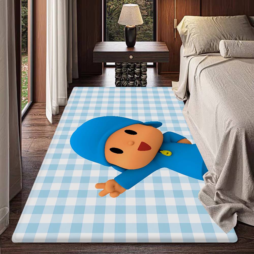 Cartoon P-Pocoyo Household Door Mat Washable Non-Slip Living Room Sofa Chairs Area Mat Kitchen Doormat Area Rug 40x60cm
Cartoon P-Pocoyo Household Door Mat Washable Non-Slip Living Room Sofa Chairs Area Mat Kitchen Doormat Area Rug 40x60cm