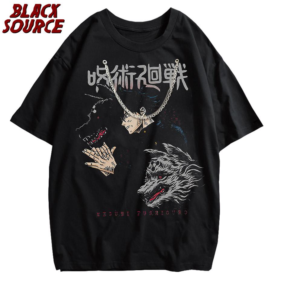 Men Harajuku Black Washed TShirt Hip Hop Streetwear Graphic T Shirt Cotton Casual Tshirt Summer Short Sleeve Tops Japan Anime S
Men Harajuku Black Washed TShirt Hip Hop Streetwear Graphic T Shirt Cotton Casual Tshirt Summer Short Sleeve Tops Japan Anime S