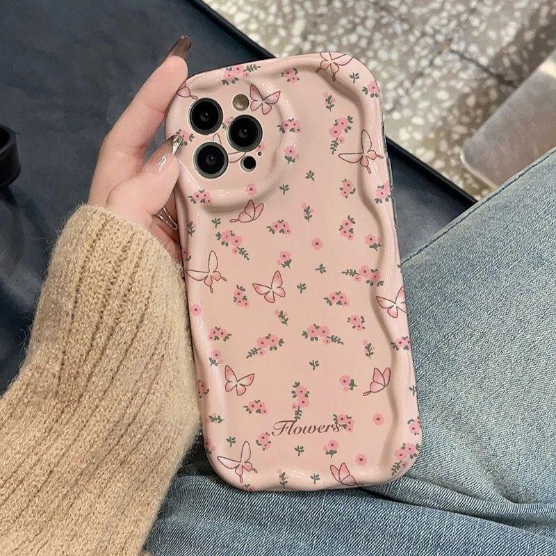Pink Flower Butterfly Soft Case for Apple iPhone 15 & 16PROMAX – Personalized and Creative Phone Protector 16 Pro
Pink Flower Butterfly Soft Case for Apple iPhone 15 & 16PROMAX – Personalized and Creative Phone Protector 16 Pro