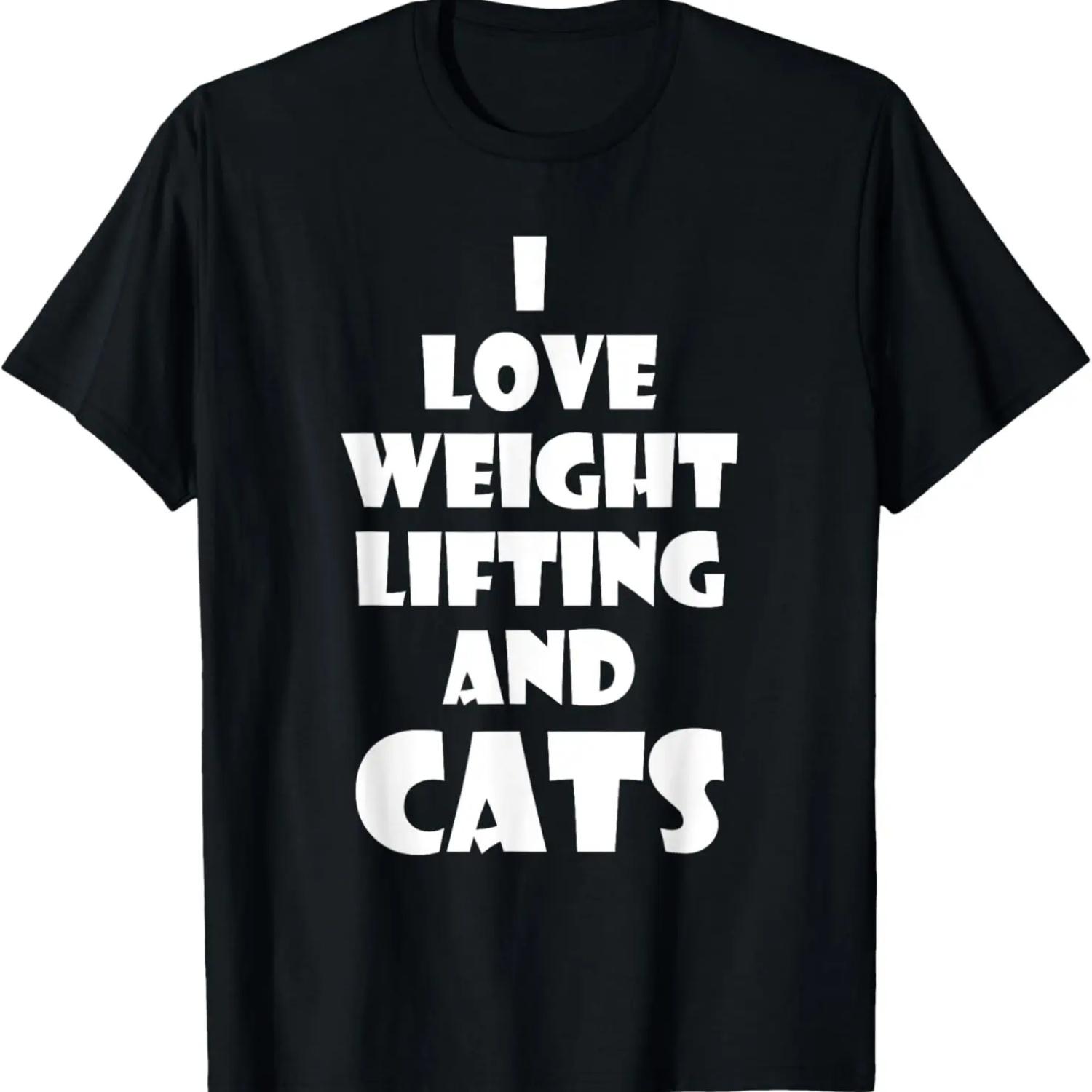 Weight Lifting & Cats Funny Cat Gift For Men Women T-Shirt S чёрный
Weight Lifting & Cats Funny Cat Gift For Men Women T-Shirt S чёрный