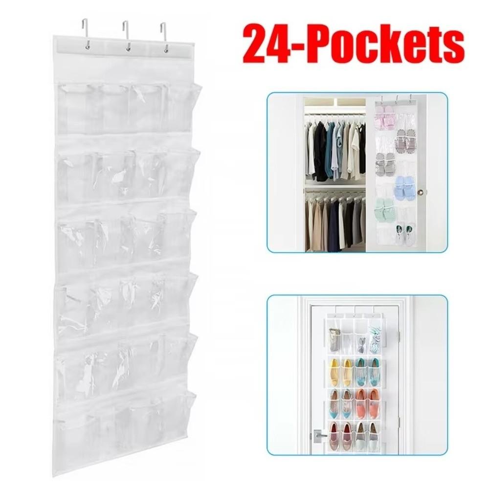 24 Grids Fabric Closet Bag Clear Mesh Pocket New Sundries Shoe Organiser чорний
24 Grids Fabric Closet Bag Clear Mesh Pocket New Sundries Shoe Organiser чорний