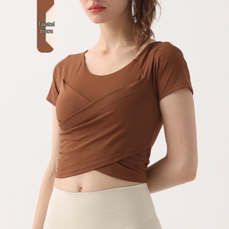 Летний топ для йоги для женщин класса люкс: Трансграничная профессиональная футболка для бега с коротким рукавом и нагрудными вкладышами 2025 Medium
Летний топ для йоги для женщин класса люкс: Трансграничная профессиональная футболка для бега с коротким рукавом и нагрудными вкладышами 2025 Medium