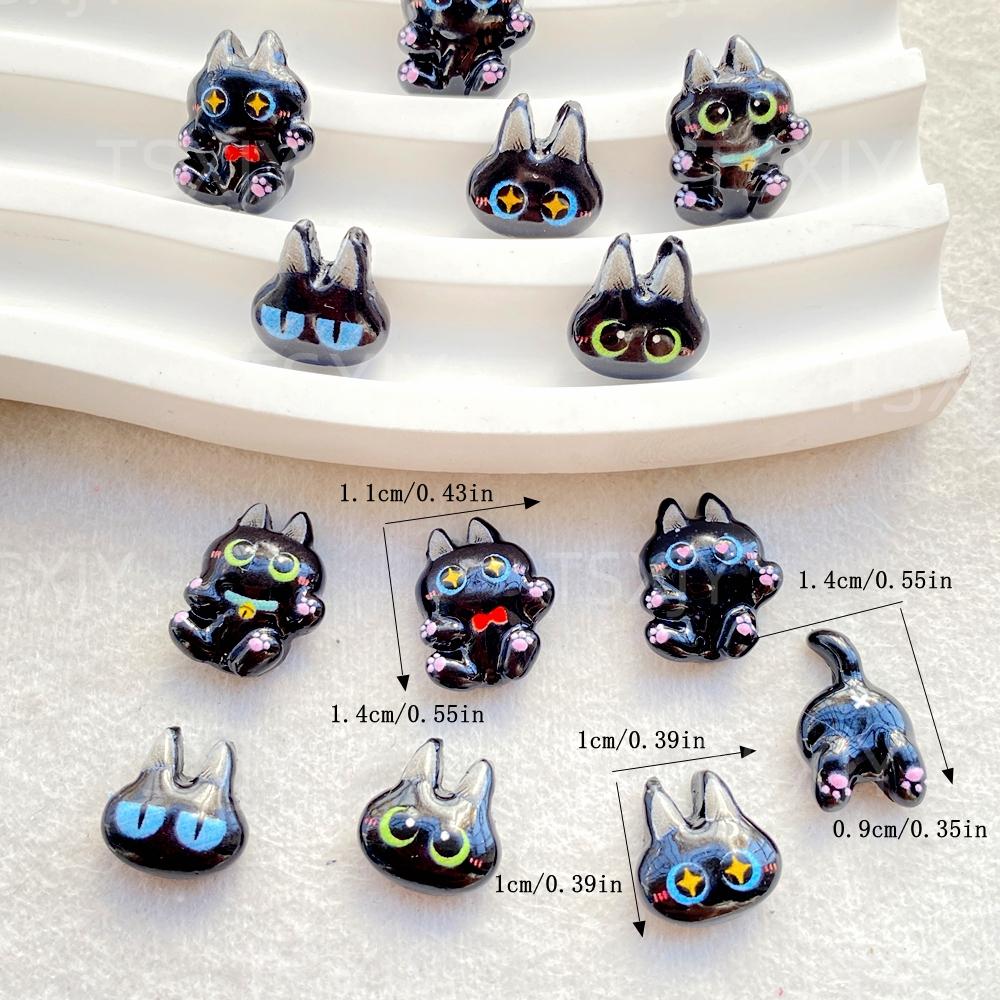 50pcs new model Resin Cartoon Animal Black Kitten Nail Art Flatback Rhinestone DIY Christmas Scrapbook Crafts
50pcs new model Resin Cartoon Animal Black Kitten Nail Art Flatback Rhinestone DIY Christmas Scrapbook Crafts