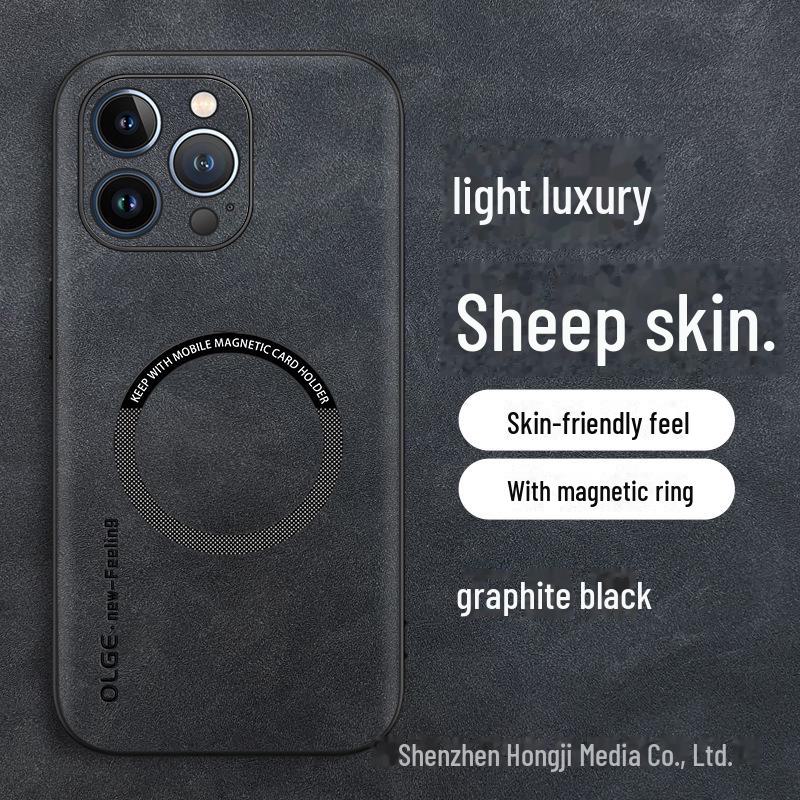 Чохол на магніті з овчини для iPhone 16 з бездротовою зарядкою та захистом від падіння для Apple 15. iPhone 16 Pro
Чохол на магніті з овчини для iPhone 16 з бездротовою зарядкою та захистом від падіння для Apple 15. iPhone 16 Pro