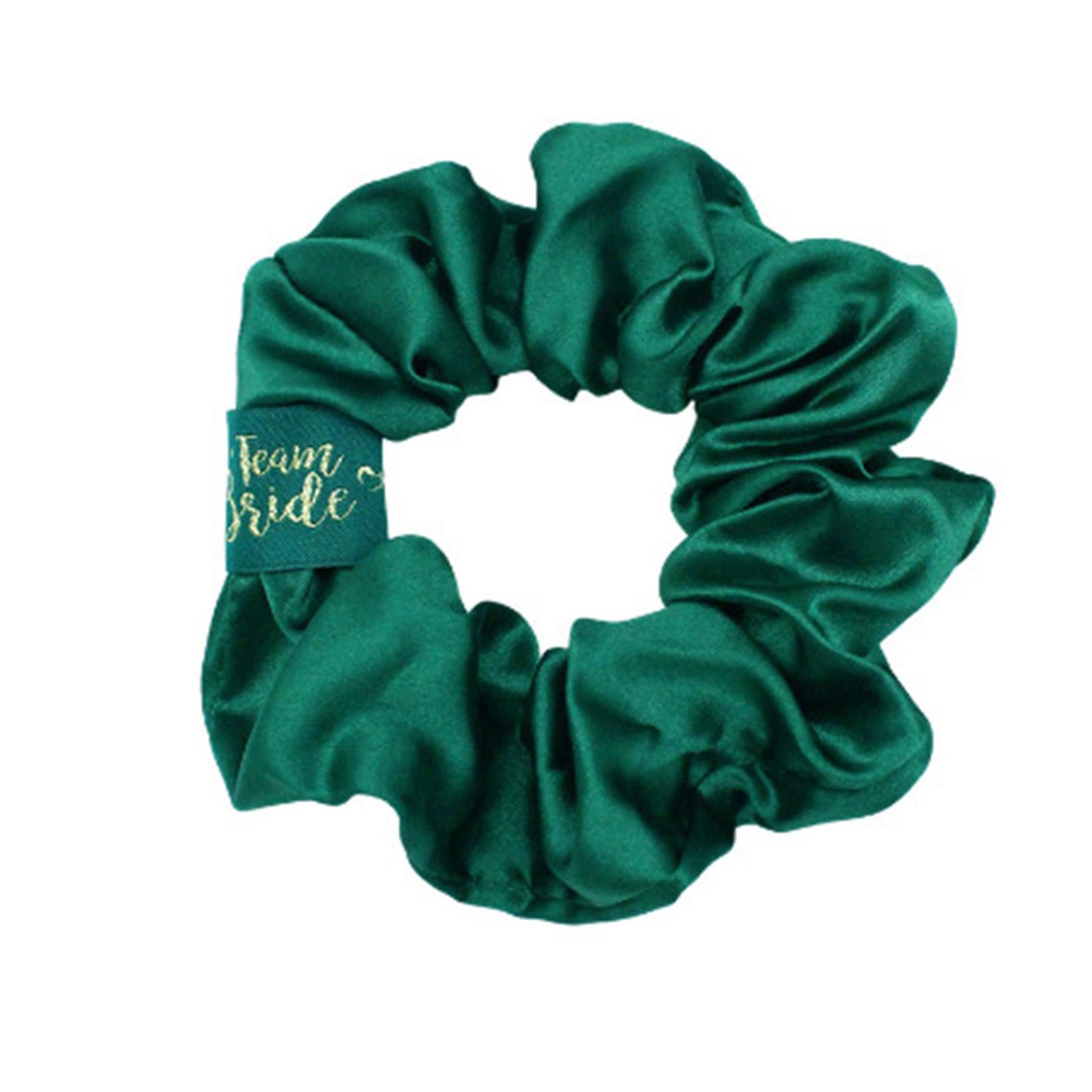 Elegant Solid Hair Scrunchies Bridesmaid Hair Scrunchy Wedding Ceremony Hairpieces To Have and To Hold Your Hair Back чёрный/зелёный
Elegant Solid Hair Scrunchies Bridesmaid Hair Scrunchy Wedding Ceremony Hairpieces To Have and To Hold Your Hair Back чёрный/зелёный