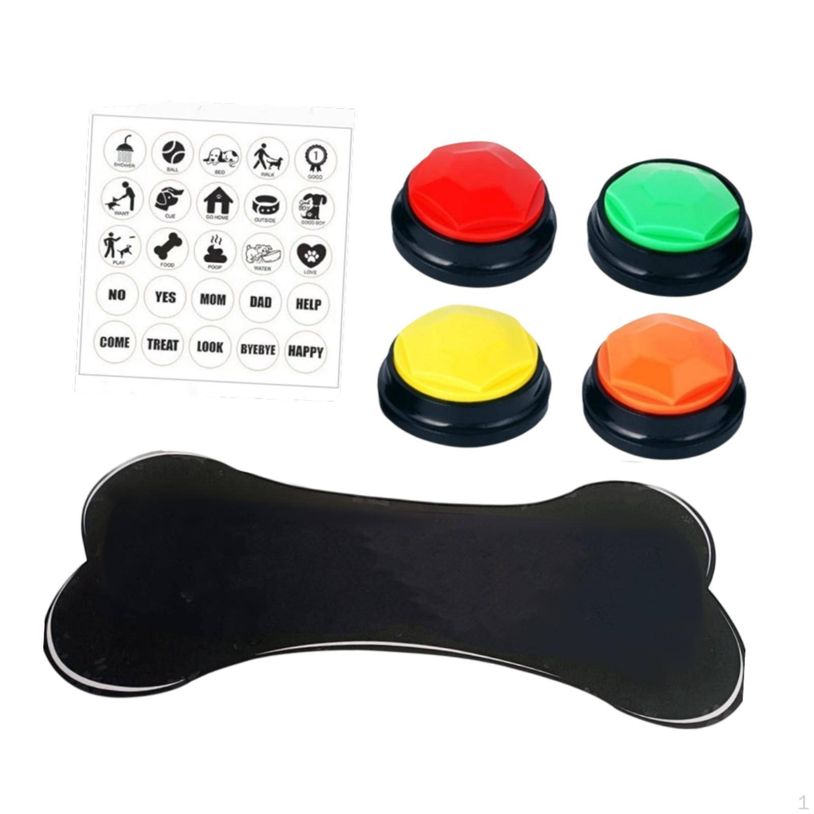 4 шт. 30S Answer Buzzers Собака интерактивная игрушка для щенка котенка забавные подарки hexagon
4 шт. 30S Answer Buzzers Собака интерактивная игрушка для щенка котенка забавные подарки hexagon