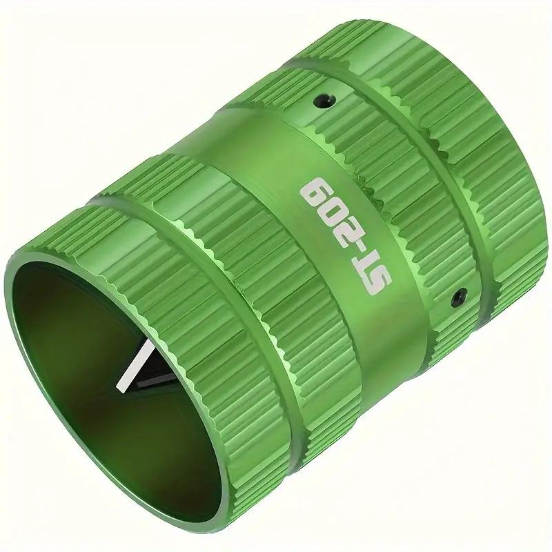 Metal Pipe Reamer and Deburring Tool for Copper PVC Pipe, etc. 1/4“ to 1-5/8” Internal and External Pipe Chamfering Tool (Green)
Metal Pipe Reamer and Deburring Tool for Copper PVC Pipe, etc. 1/4“ to 1-5/8” Internal and External Pipe Chamfering Tool (Green)