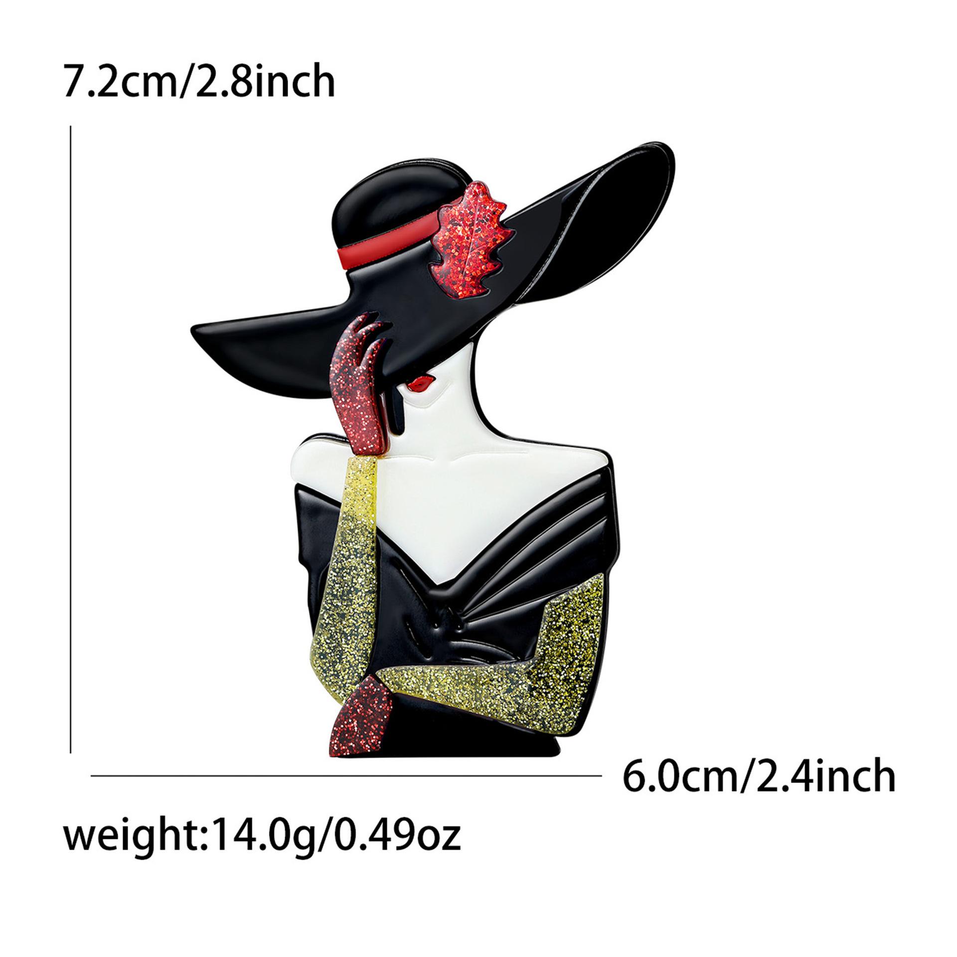 Acrylic Monroe Girl Brooch for Women Unisex Figure Pins Party Accessories
Acrylic Monroe Girl Brooch for Women Unisex Figure Pins Party Accessories
