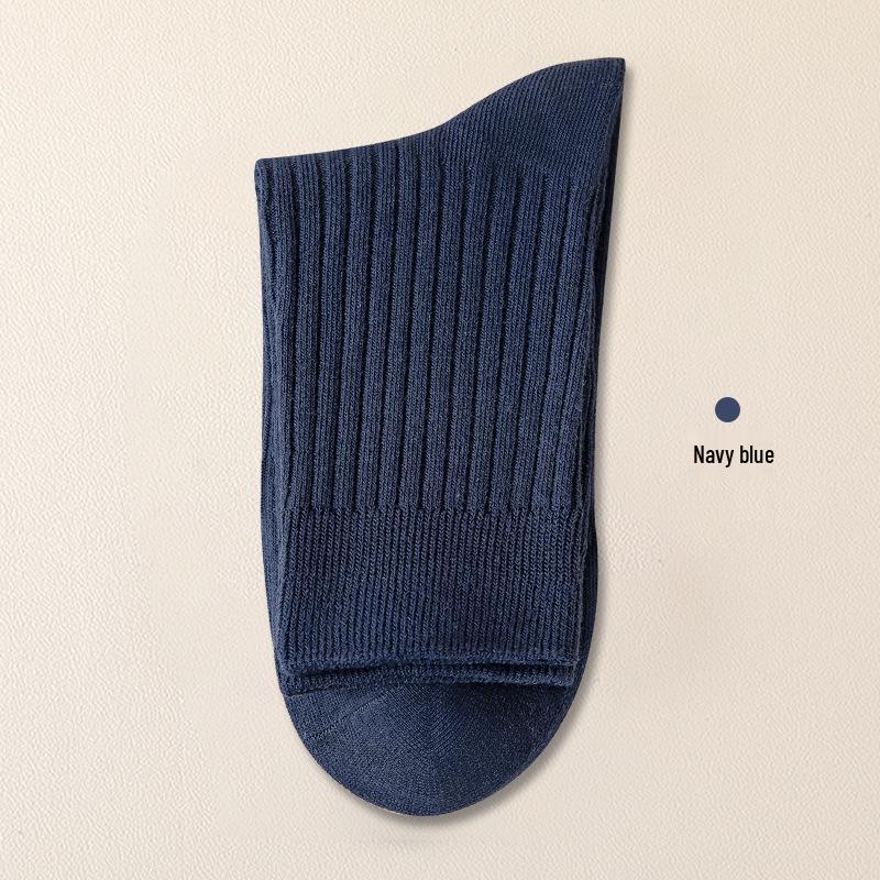 Men s White Mid-Calf Cotton Socks - Sweat-Absorbent, Antibacterial, Odor-Resistant, Perfect for Spring, Autumn, and Winter. 40-45, 7A Antibacterial, Thick Pure Cotton темно-синього кольору
Men s White Mid-Calf Cotton Socks - Sweat-Absorbent, Antibacterial, Odor-Resistant, Perfect for Spring, Autumn, and Winter. 40-45, 7A Antibacterial, Thick Pure Cotton темно-синього кольору