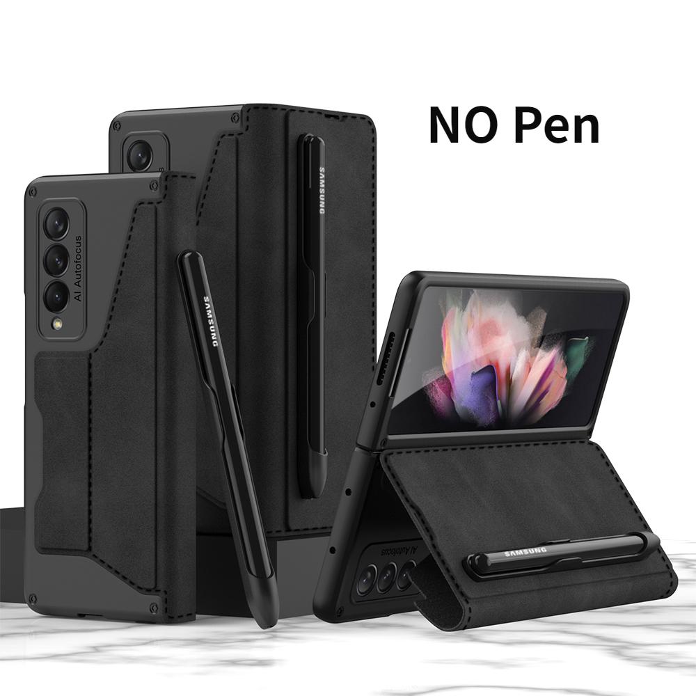 Откидной кожаный чехол-подставка для телефона с полной защитой для Samsung Galaxy Z Fold 3 5G Fold 4, бронированный чехол со съемным слотом для держателя ручки без ручки
Откидной кожаный чехол-подставка для телефона с полной защитой для Samsung Galaxy Z Fold 3 5G Fold 4, бронированный чехол со съемным слотом для держателя ручки без ручки
