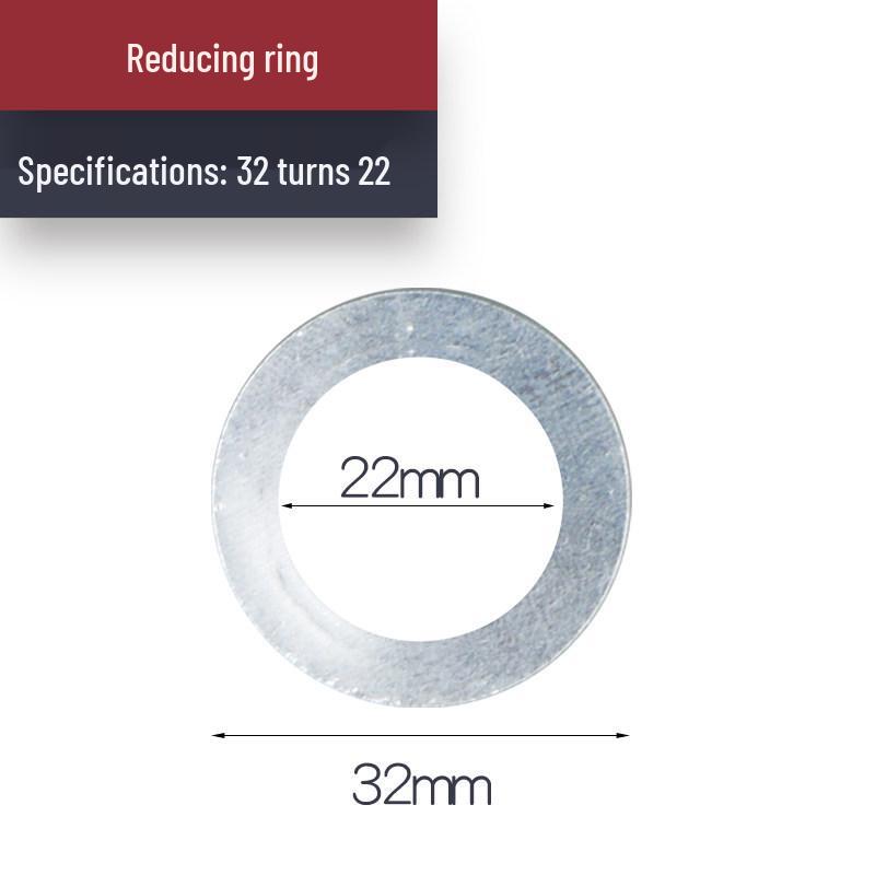 Circular Saw Blade Adapter Ring for Woodworking and Angle Grinder Conversion
Circular Saw Blade Adapter Ring for Woodworking and Angle Grinder Conversion