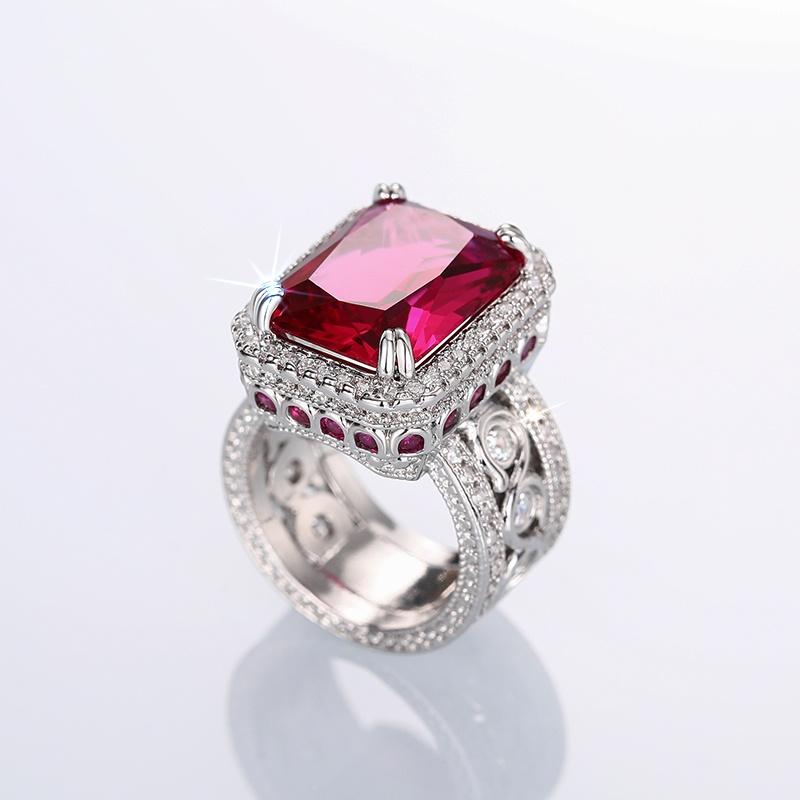 CAOSHI Brilliant Rose Red Cubic Zirconia Zircon Rings for Women Gorgeous Dancing Party Ear Accessories Wedding Party Zircon 10
CAOSHI Brilliant Rose Red Cubic Zirconia Zircon Rings for Women Gorgeous Dancing Party Ear Accessories Wedding Party Zircon 10