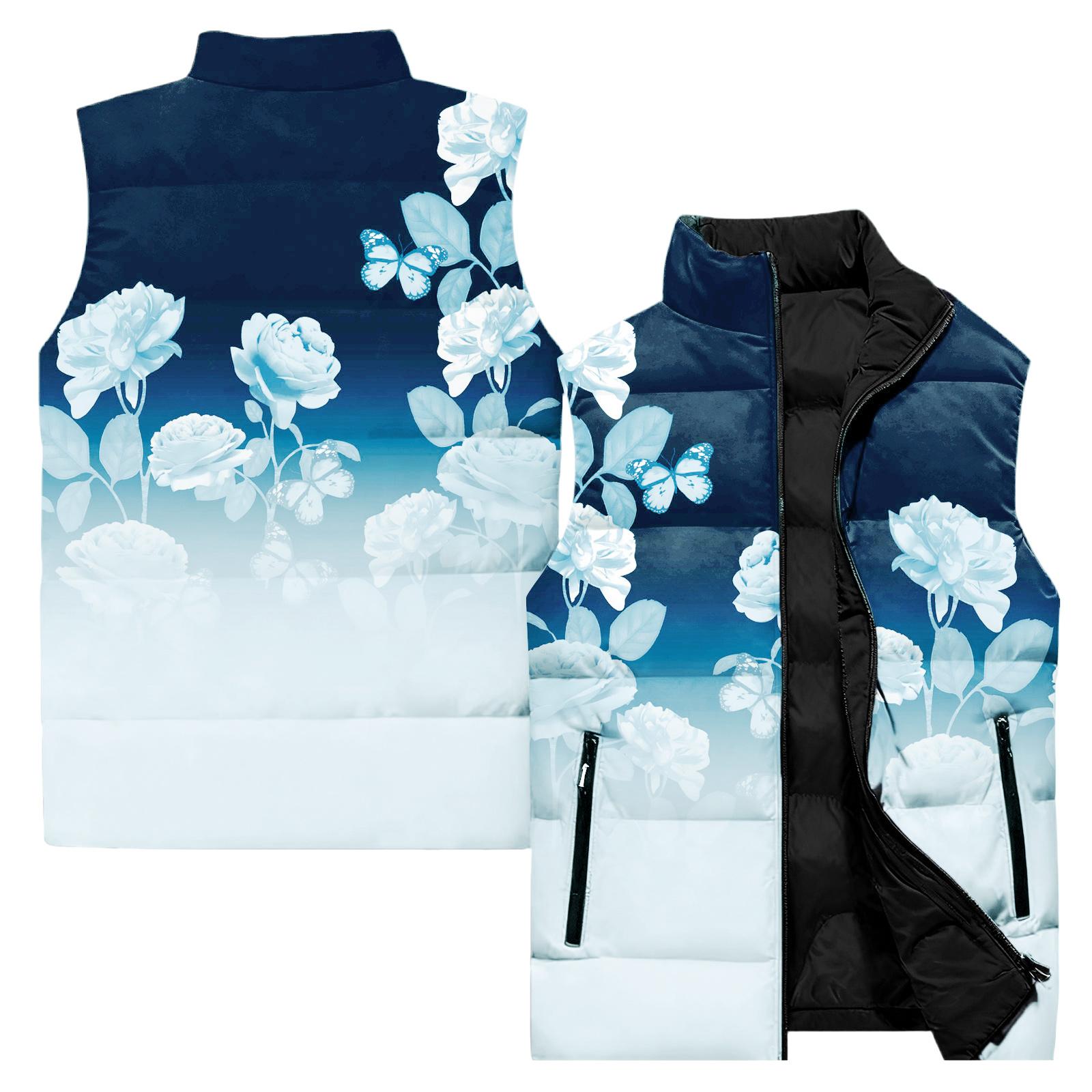 Women Sleeveless Vest Casual Fashion Quilted Cotton Puffer Jacket Regular Fit Printed Pattern Lightweight Outerwear XL чёрный
Women Sleeveless Vest Casual Fashion Quilted Cotton Puffer Jacket Regular Fit Printed Pattern Lightweight Outerwear XL чёрный