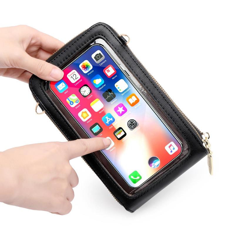 Touch screen mobile phone bag female messenger new multi-function vertical transparent mobile phone bag simple and fashionable shoulder bag жёлтый
Touch screen mobile phone bag female messenger new multi-function vertical transparent mobile phone bag simple and fashionable shoulder bag жёлтый
