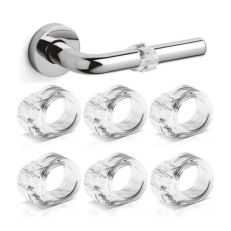 Прозора силіконова накладка-протиударник та кільце для ручки дверей 2 pieces (OPP packaging)
Прозора силіконова накладка-протиударник та кільце для ручки дверей 2 pieces (OPP packaging)