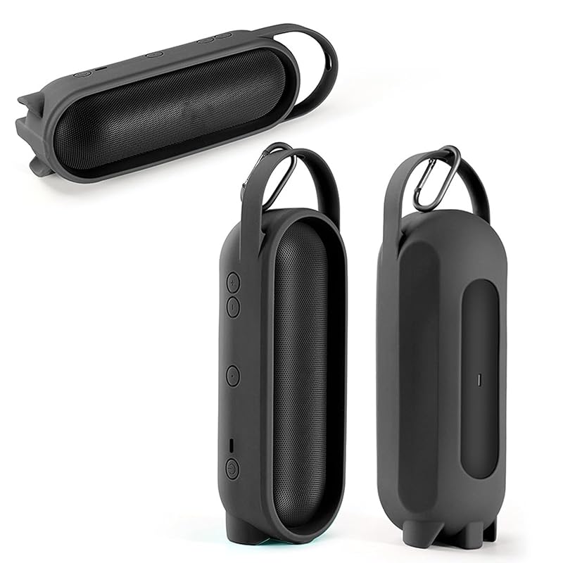 LICHIFIT Beats Silicone case for Pill cover bluetooth speaker With carabiner protective cover trip motion Convenient to carry Accessories (black)
LICHIFIT Beats Silicone case for Pill cover bluetooth speaker With carabiner protective cover trip motion Convenient to carry Accessories (black)