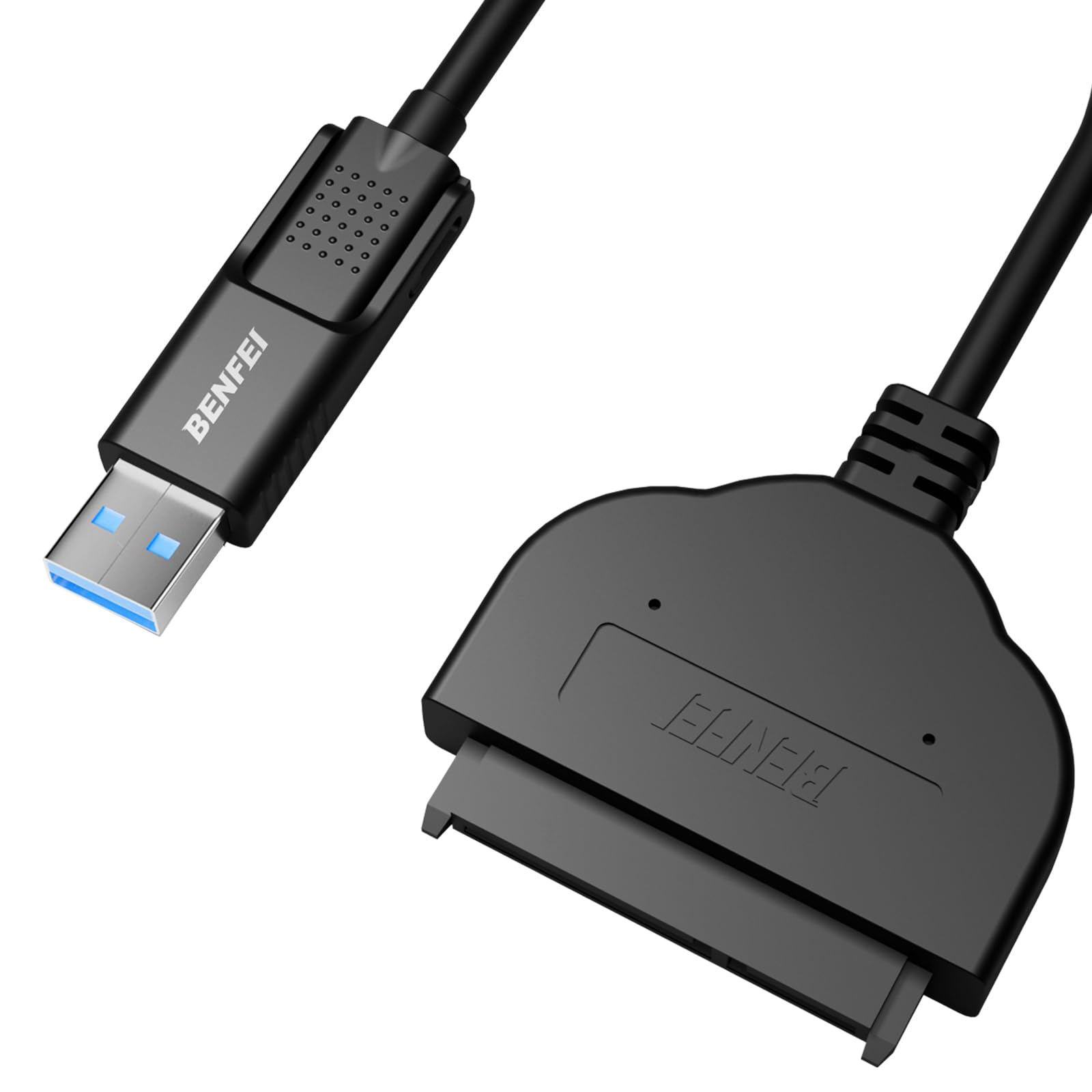 BENFEI SATA USB Conversion Cable Adapter 2in1 to SATA III inch Hard Driver Adapter Includes SSD SSD inch No power supply required USB-C/USB 3.0 2.5
BENFEI SATA USB Conversion Cable Adapter 2in1 to SATA III inch Hard Driver Adapter Includes SSD SSD inch No power supply required USB-C/USB 3.0 2.5