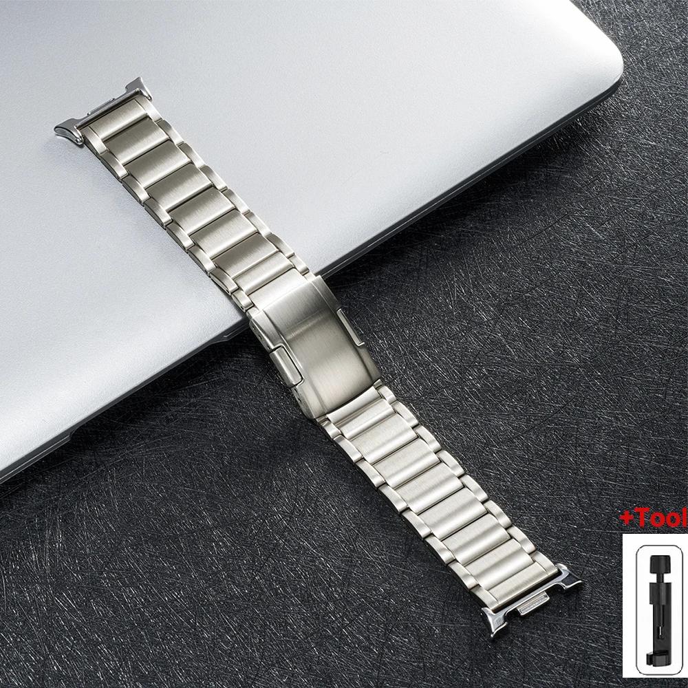 Титановий ремінець для Samsung Galaxy Watch 8 44 40мм 8 Classic 46мм Розкішний Металевий Браслет для Galaxy Watch Ultra 2025 Galaxy 8Classic 46mm
Титановий ремінець для Samsung Galaxy Watch 8 44 40мм 8 Classic 46мм Розкішний Металевий Браслет для Galaxy Watch Ultra 2025 Galaxy 8Classic 46mm