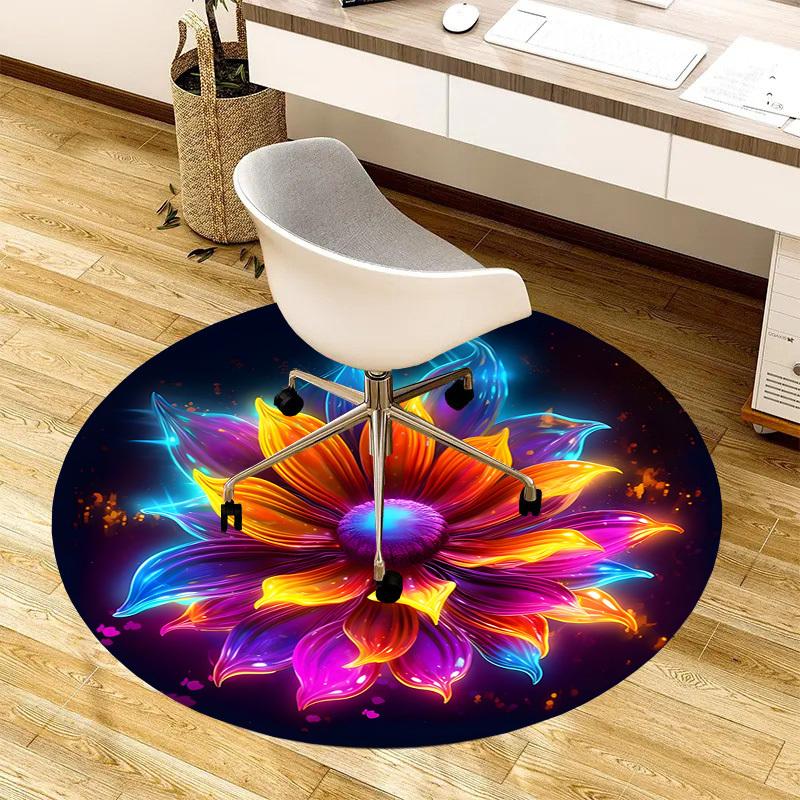 1pc Office Carpet Chair Mats Colorful Abstract Flower Design Perfect for Decorating Office Chairss, Or Bedrooms.YDT282 80cm by 80cm
1pc Office Carpet Chair Mats Colorful Abstract Flower Design Perfect for Decorating Office Chairss, Or Bedrooms.YDT282 80cm by 80cm